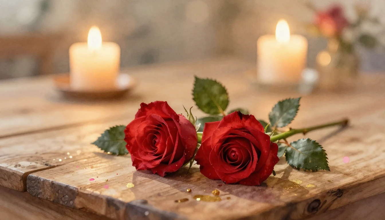 A soft and ethereal watercolor painting depicting two delica...