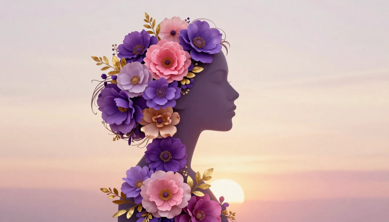 An artistic and elegant illustration symbolizing Internation...