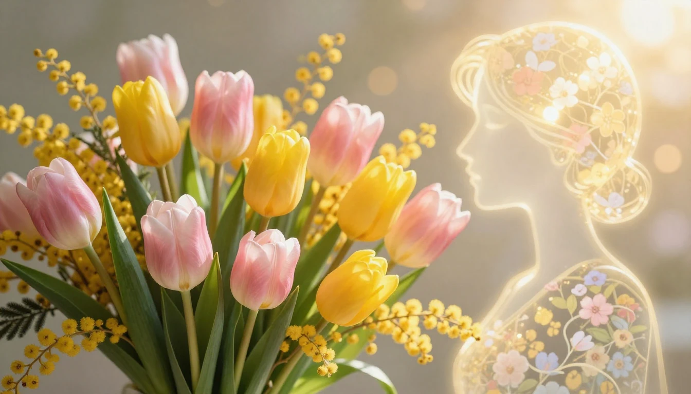 A beautiful and elegant composition symbolizing Internationa...