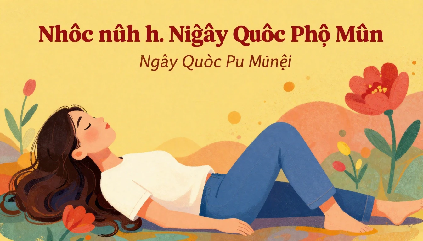 Album cover art for instrumental music about Nhạc nền thư gi...