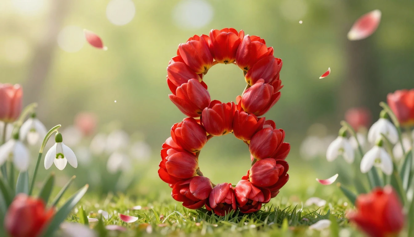 A beautiful and elegant composition celebrating Internationa...