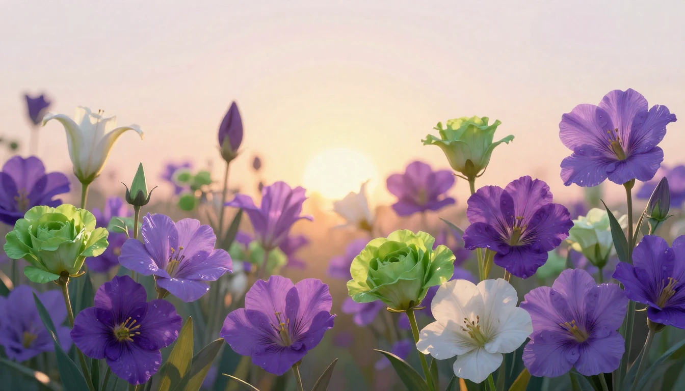 A vibrant and symbolic composition featuring a diverse array...