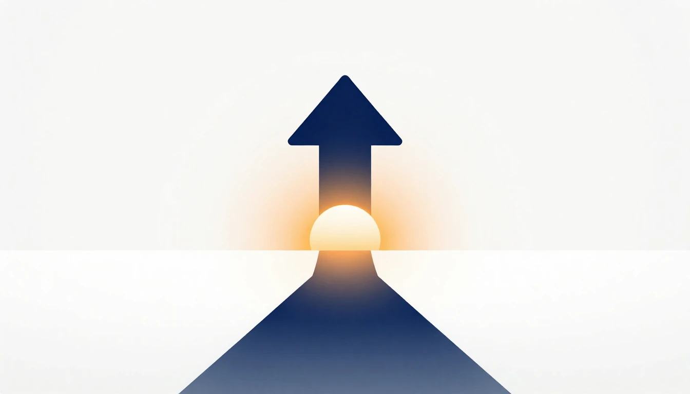 A clean and modern minimalist composition representing a fre...