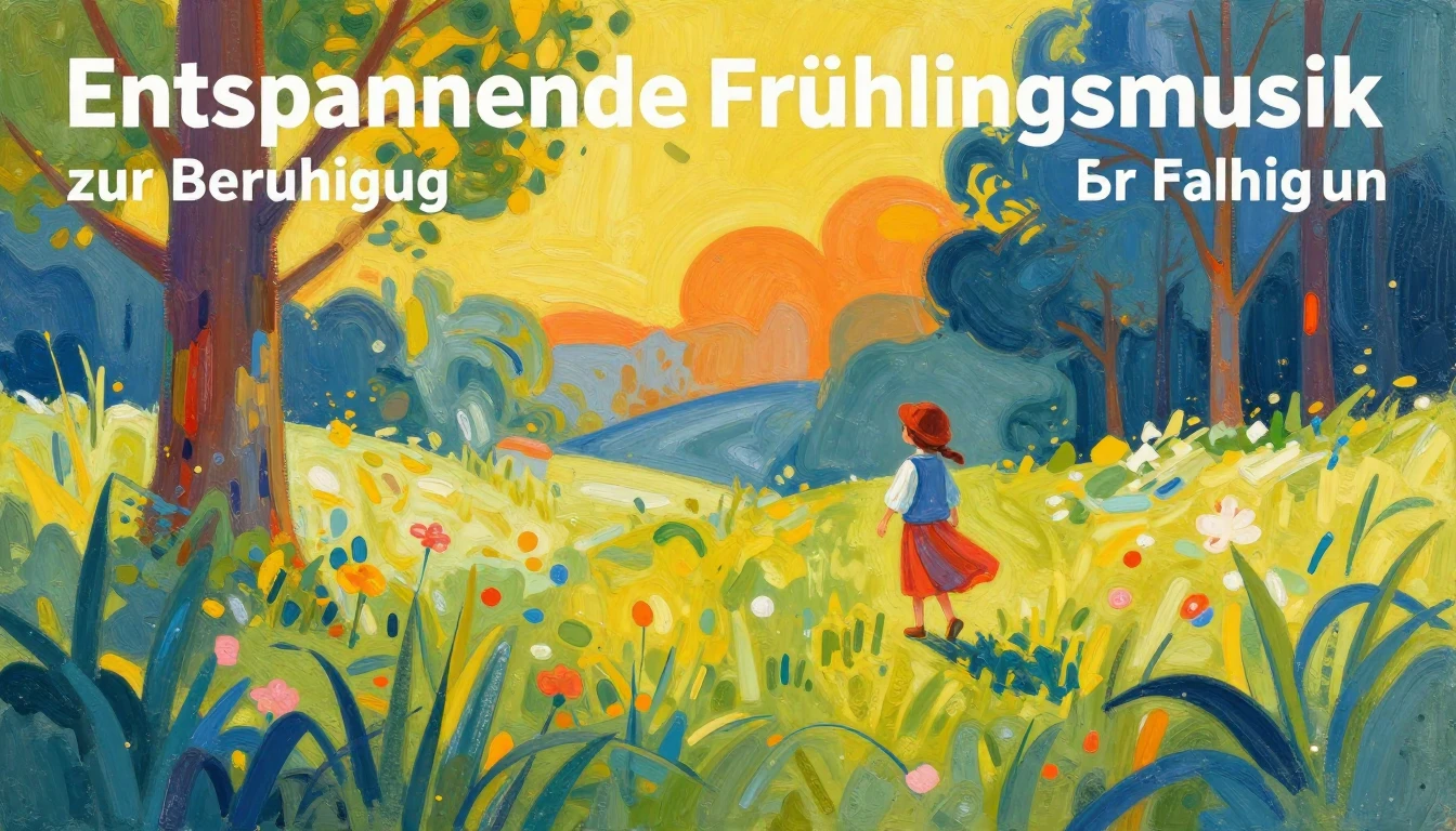 Album cover art for instrumental music about Entspannende Fr...