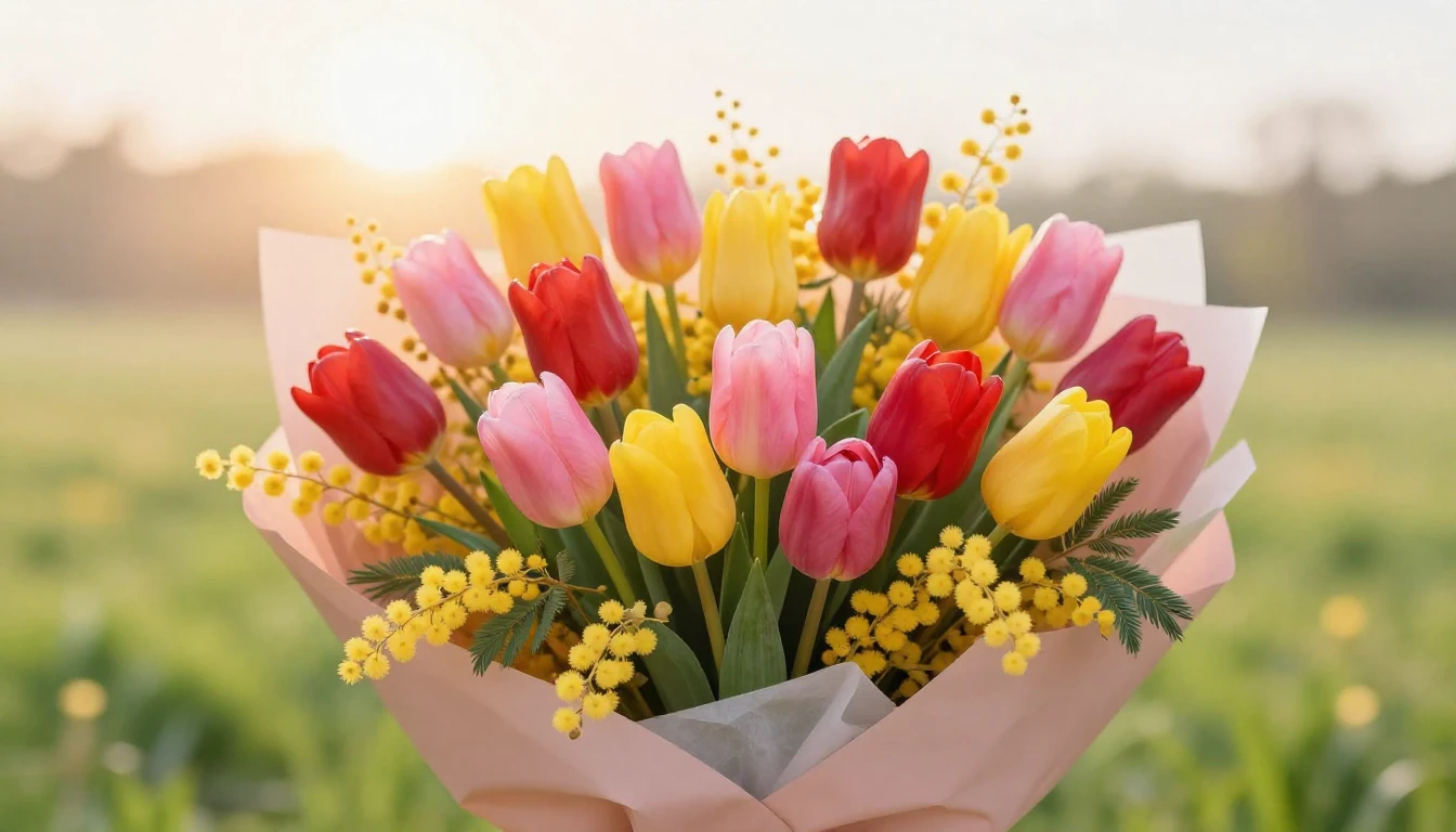 A beautiful and soft composition symbolizing International W...