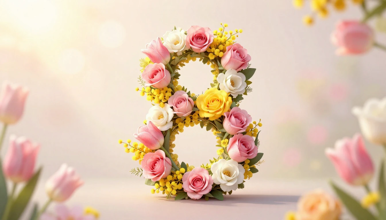 A sophisticated and elegant composition celebrating Internat...