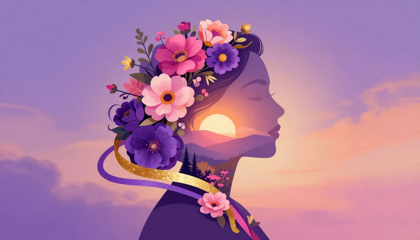 A vibrant digital art illustration representing Internationa...