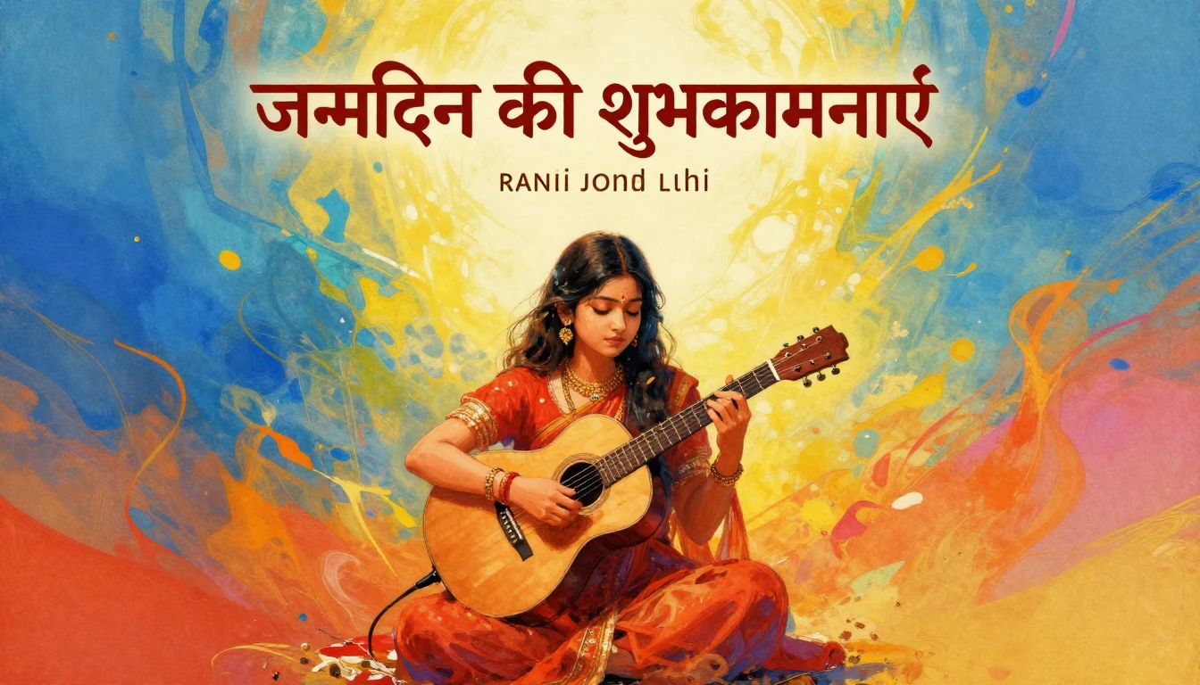 Album cover art for instrumental music about जन्मदिन की शुभक...