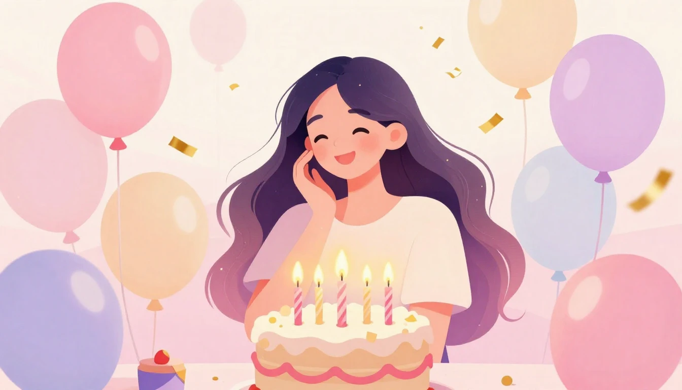 A vibrant and festive digital art illustration suitable for ...