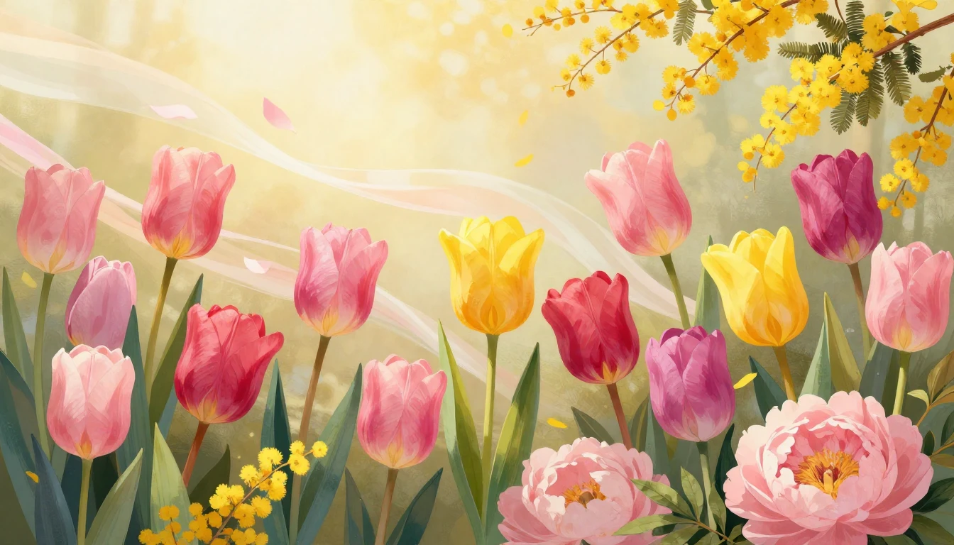 A vibrant and artistic illustration celebrating the beauty o...