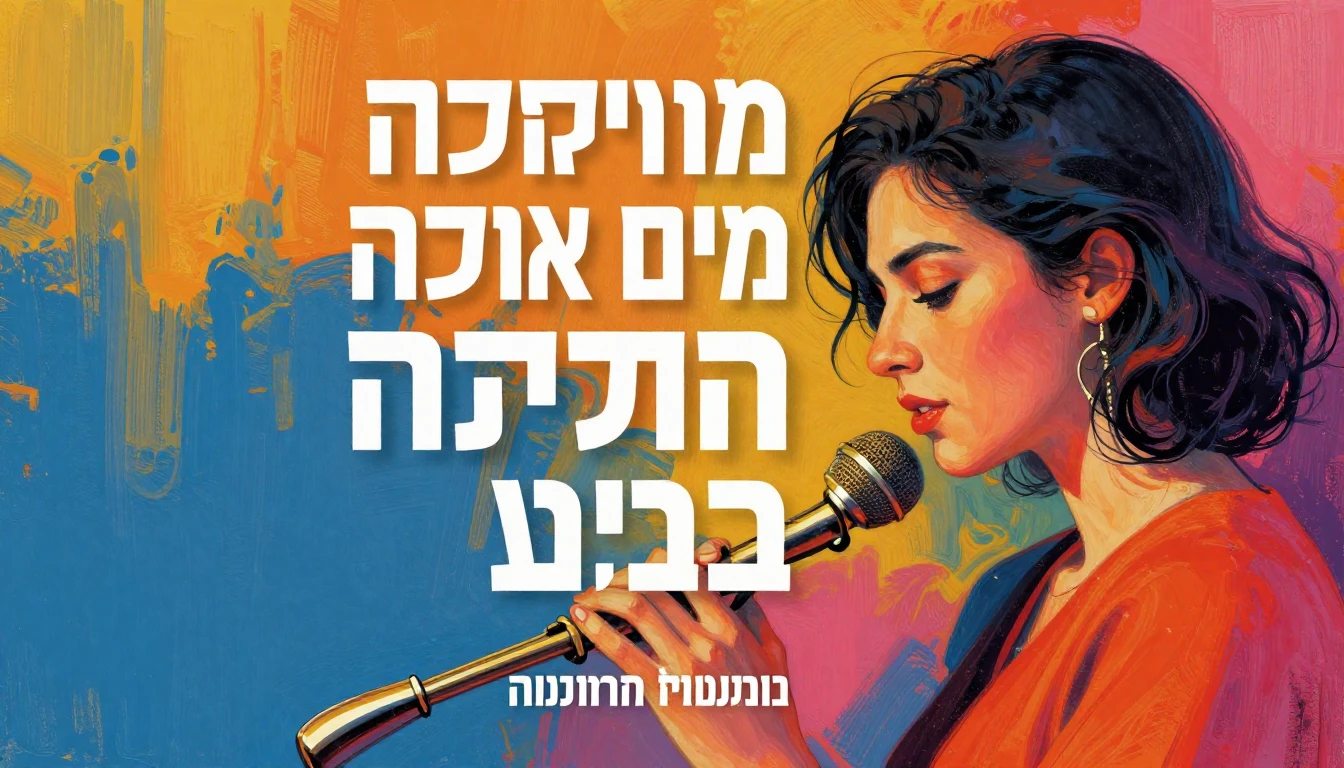 Album cover art for instrumental music about מוזיקת רקע חגיג...
