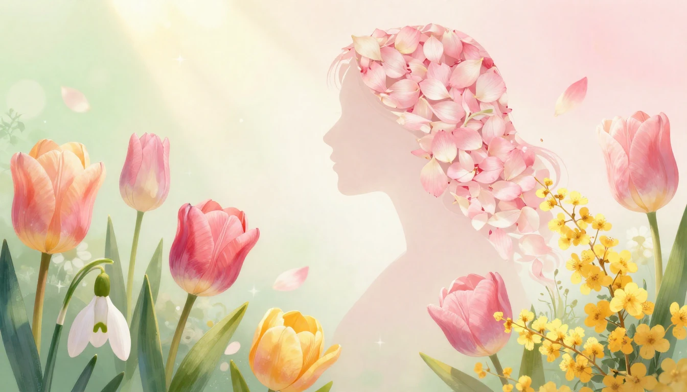 A beautiful and artistic illustration celebrating Internatio...