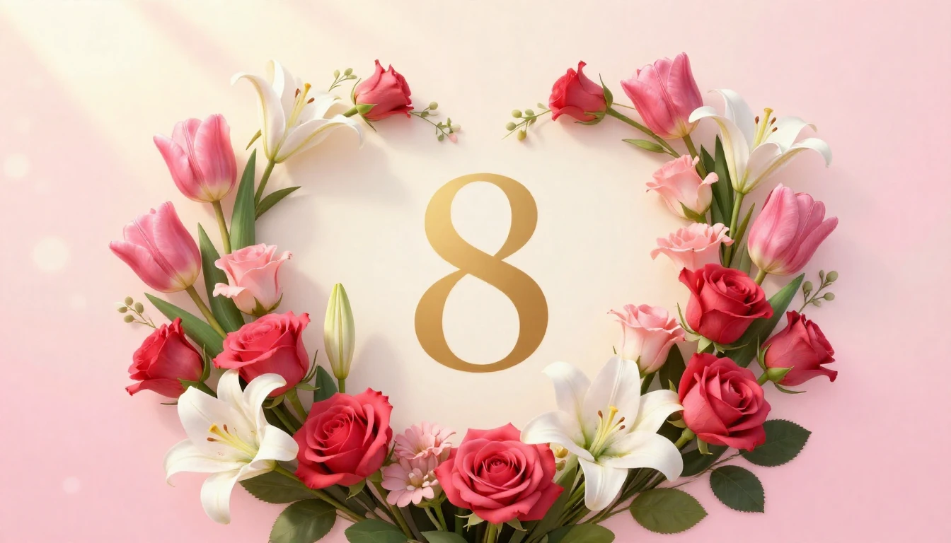 A beautiful and artistic composition celebrating Internation...