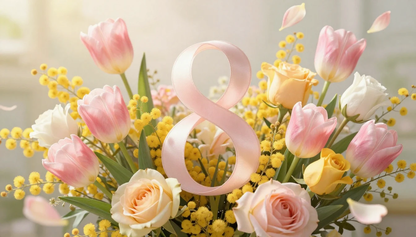 A beautiful and gentle artistic composition celebrating Inte...