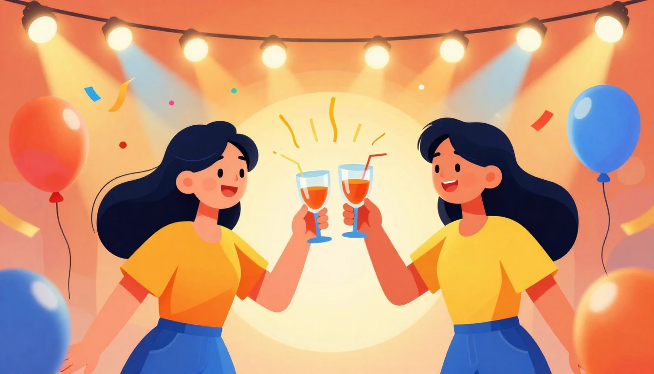 A vibrant and energetic digital art illustration representin...