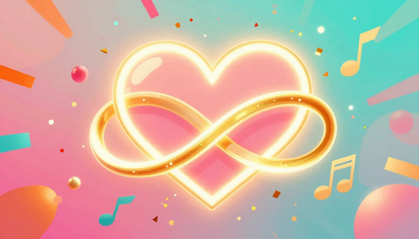 A vibrant and colorful composition symbolizing unity and joy...