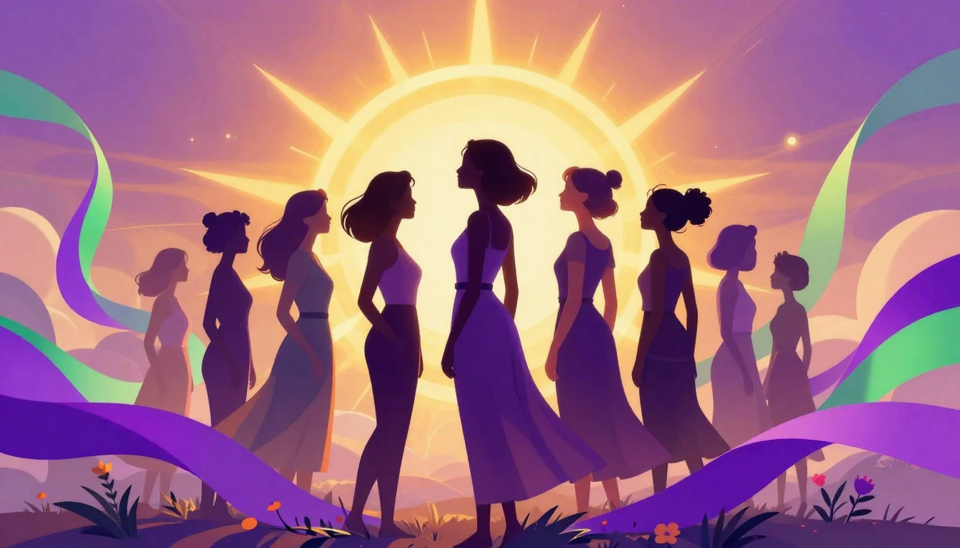 A vibrant digital illustration representing the concept of f...