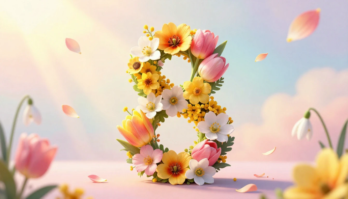 A beautiful and elegant conceptual illustration for Internat...