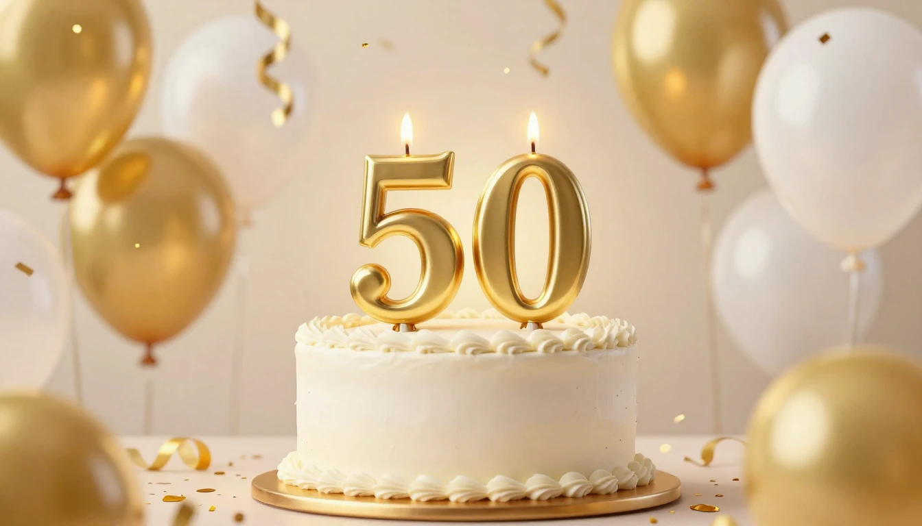 A festive and vibrant digital art composition for a music al...