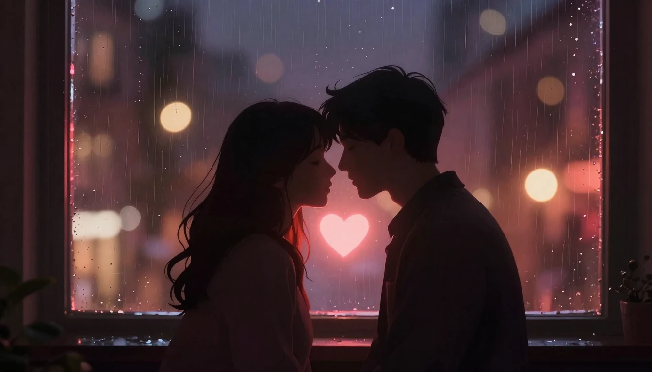 A highly detailed and romantic digital art illustration focu...