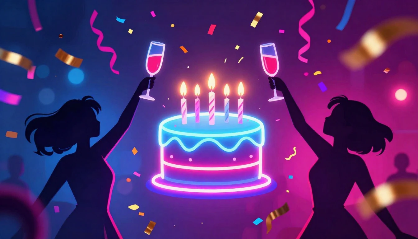 A vibrant and energetic digital art piece representing a mod...