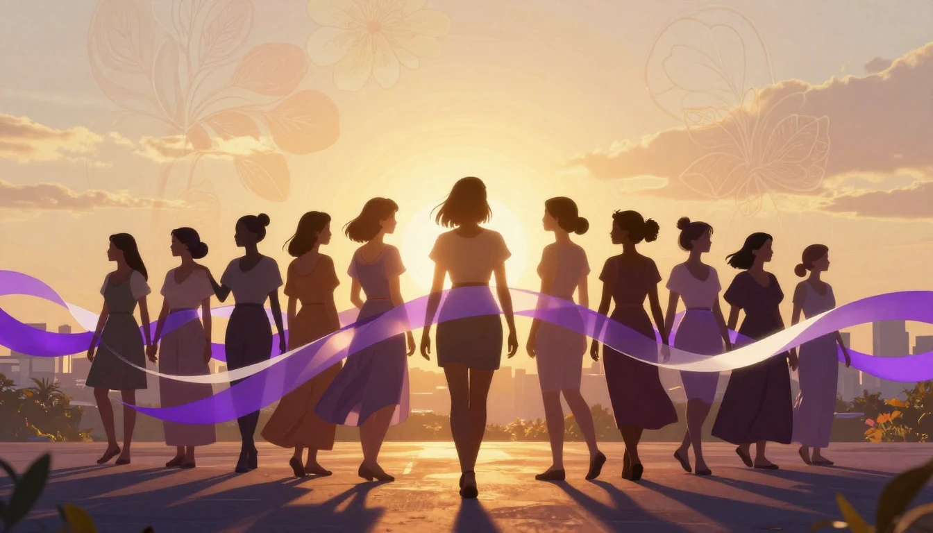 A powerful and vibrant composition representing internationa...