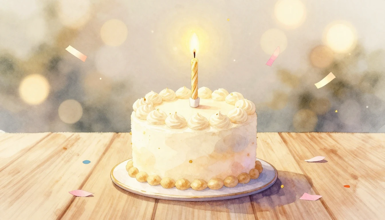 A beautiful watercolor illustration of a small, elegant birt...