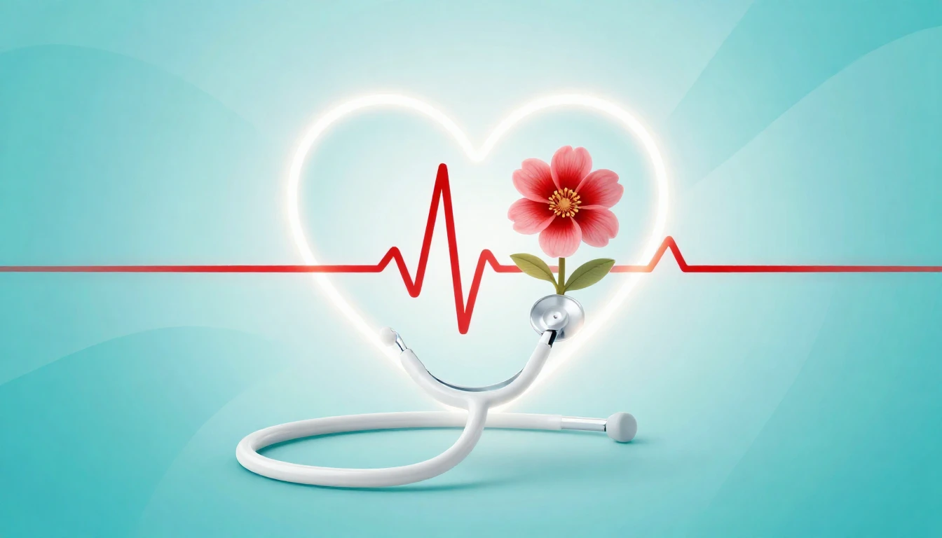 A high-quality digital art illustration symbolizing medical ...