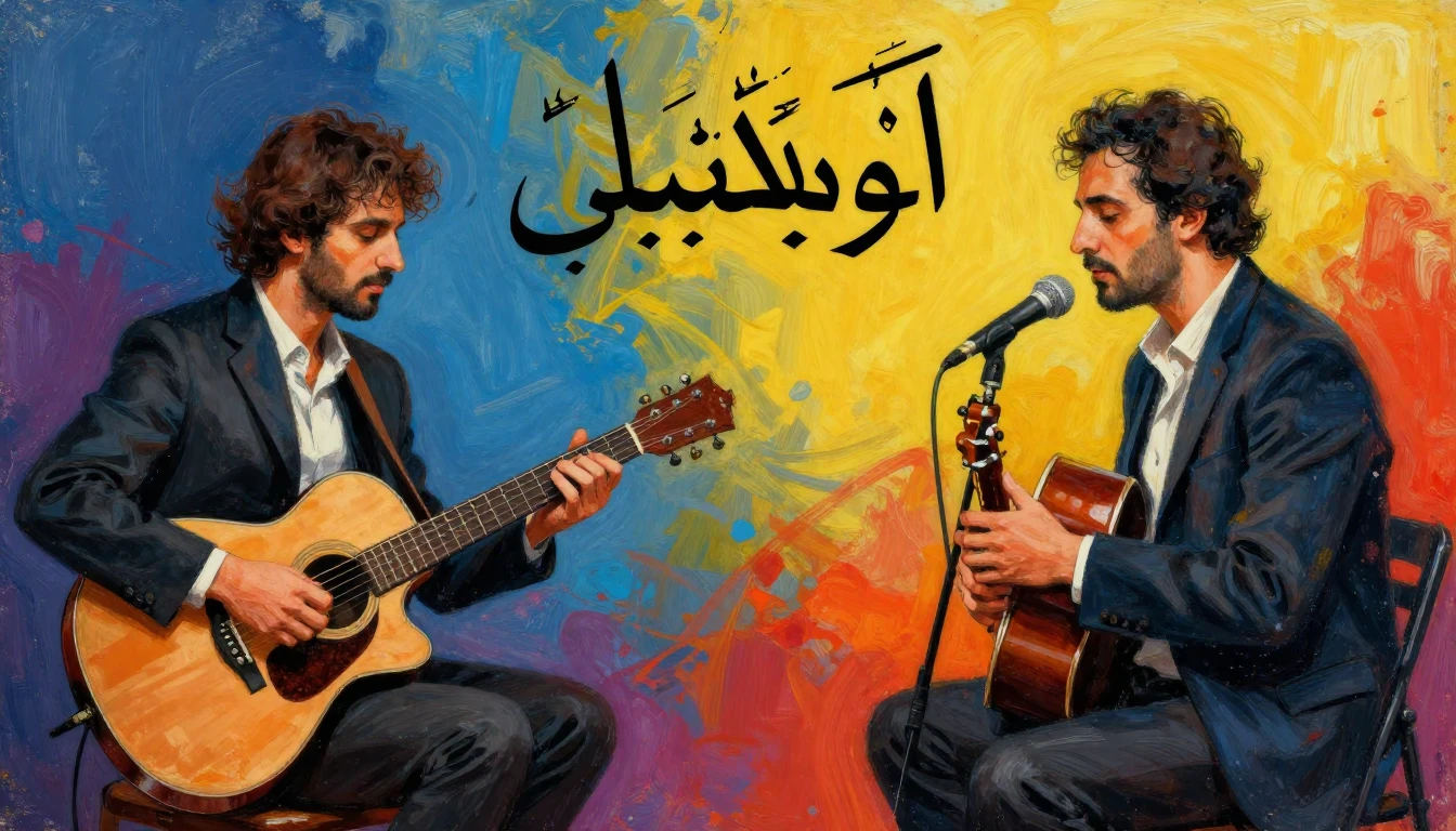 Album cover art for instrumental music about موسيقي اندلسية,...