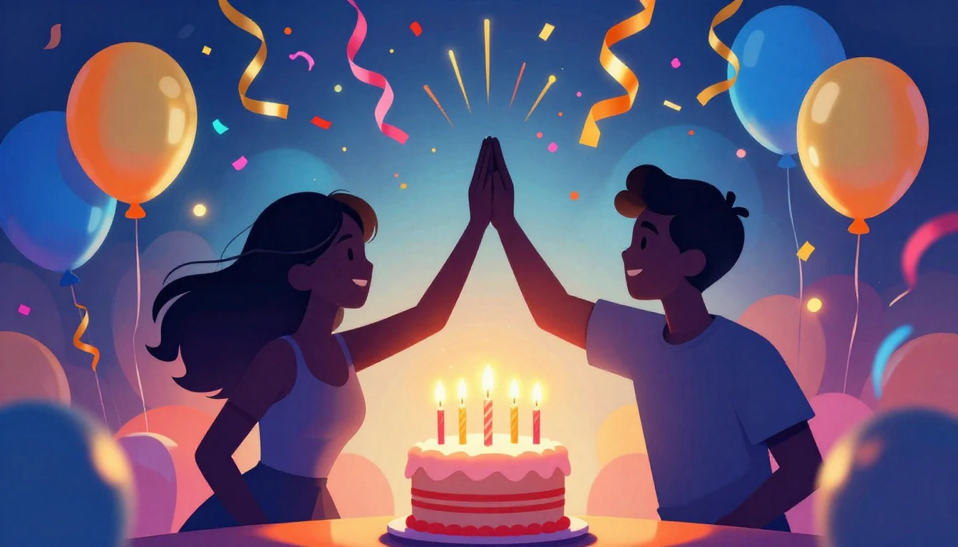 A vibrant and energetic digital art illustration symbolizing...