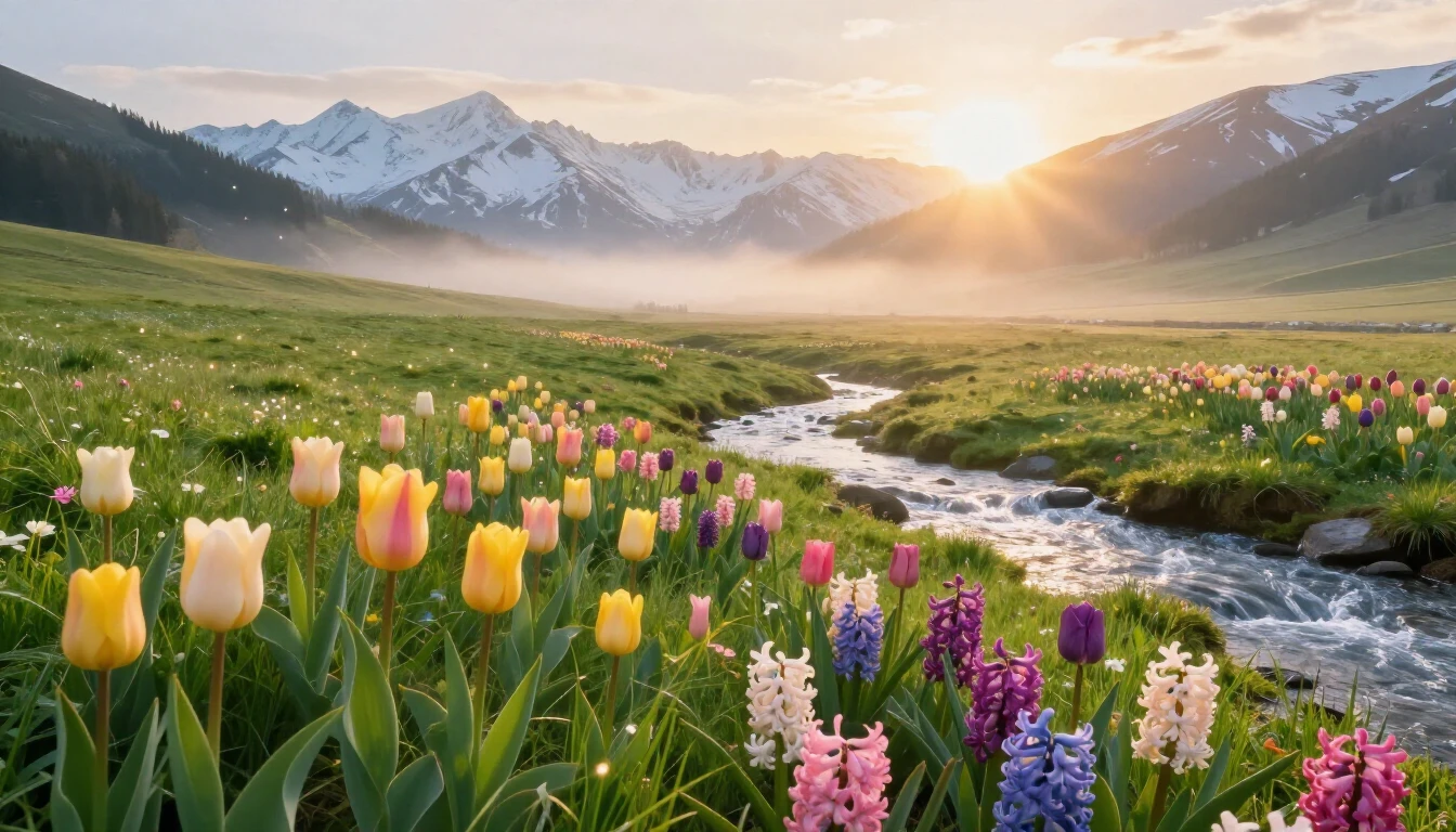A breathtaking landscape capturing the essence of the spring...