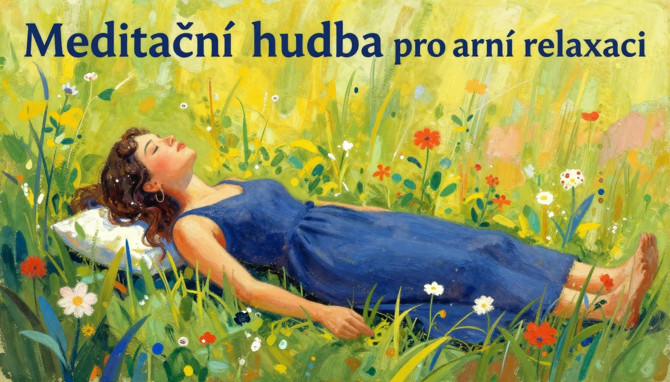 Album cover art for instrumental music about Meditační hudba...