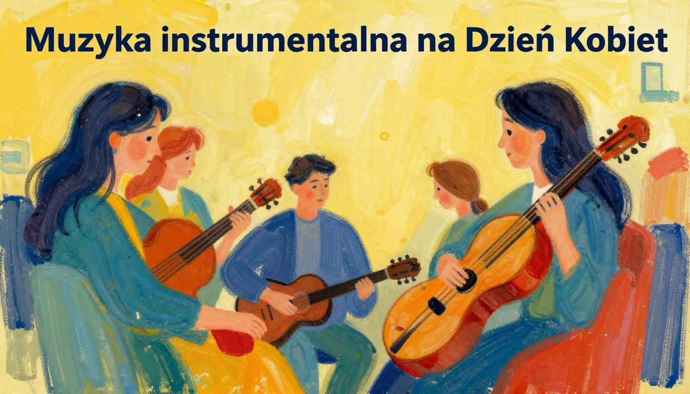 Album cover art for instrumental music about Muzyka instrume...