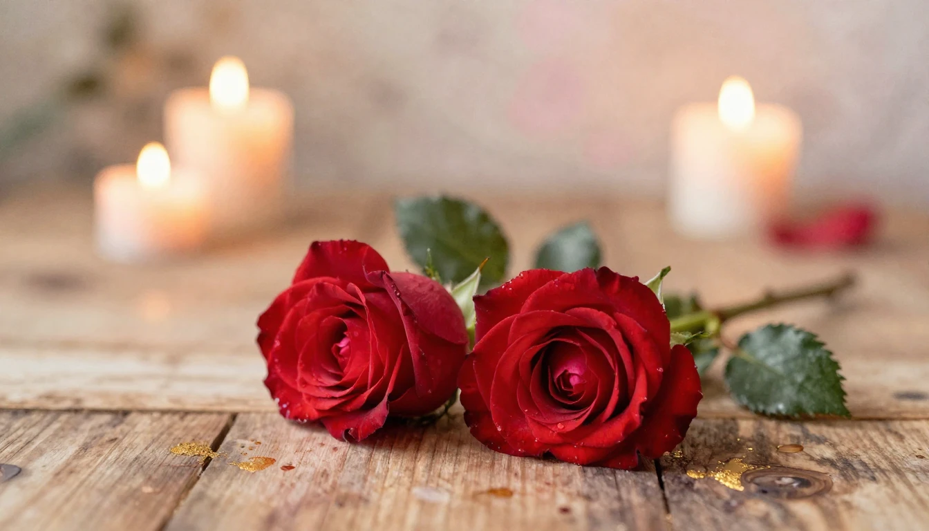 A soft and ethereal watercolor painting depicting two delica...