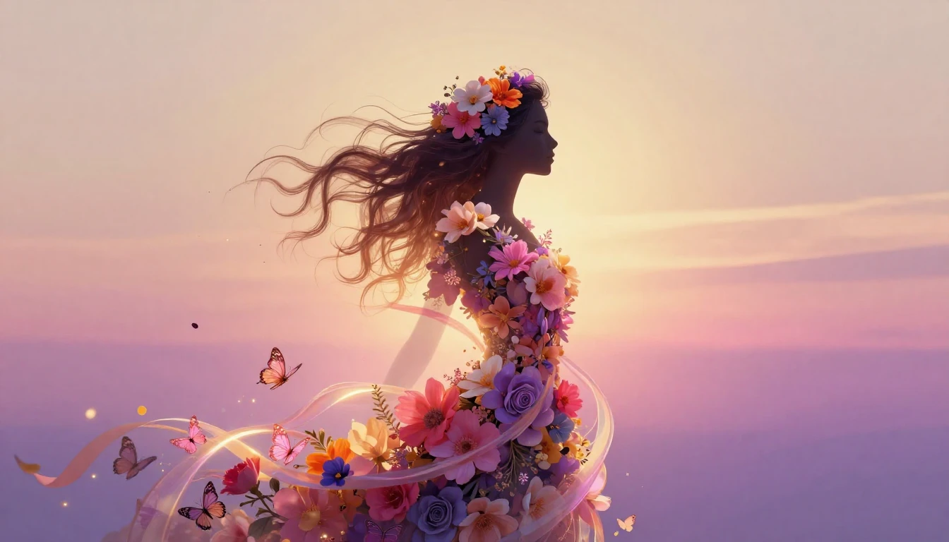 A conceptual and artistic illustration celebrating Internati...