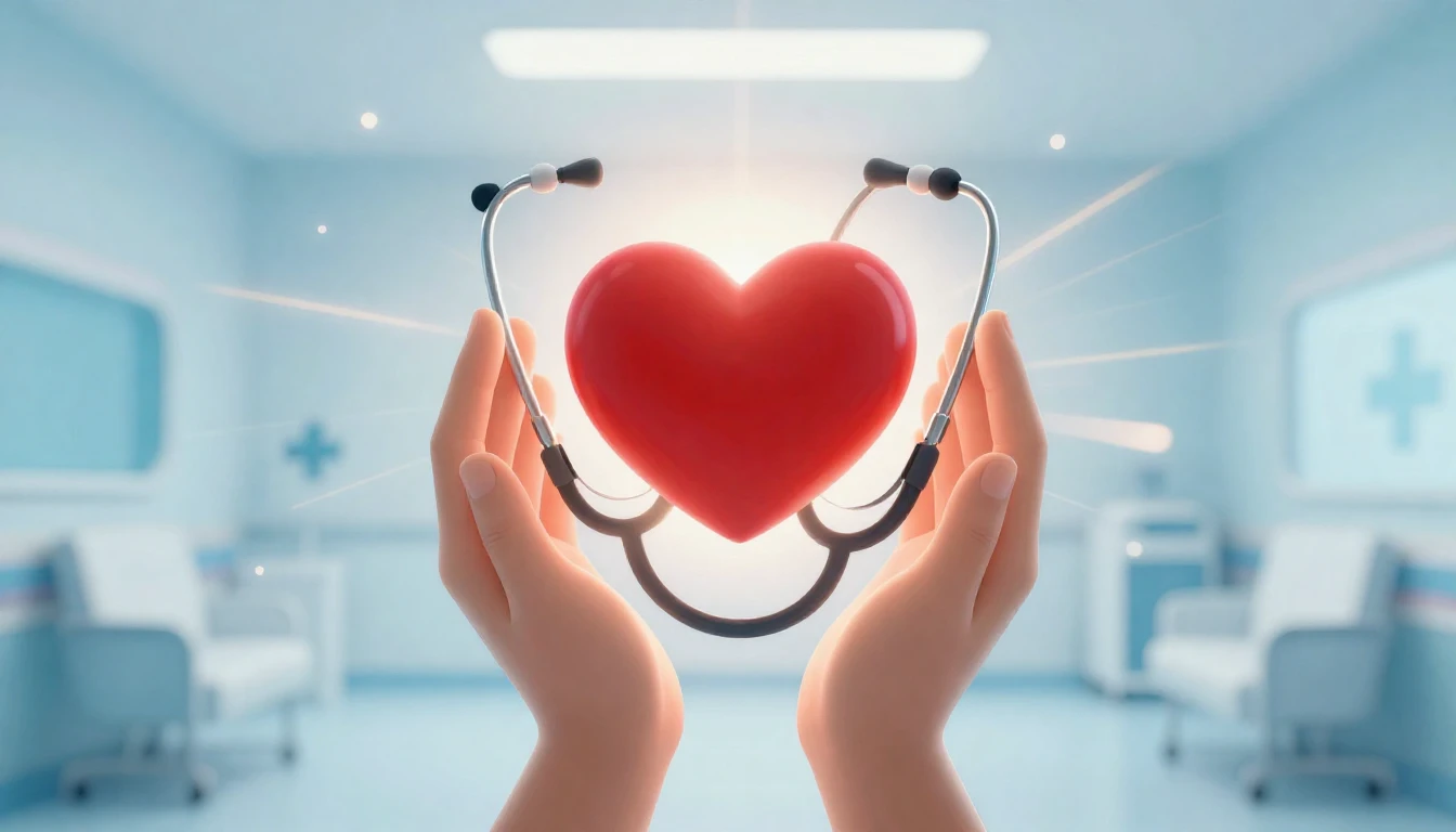 A conceptual digital art illustration celebrating Medicine D...