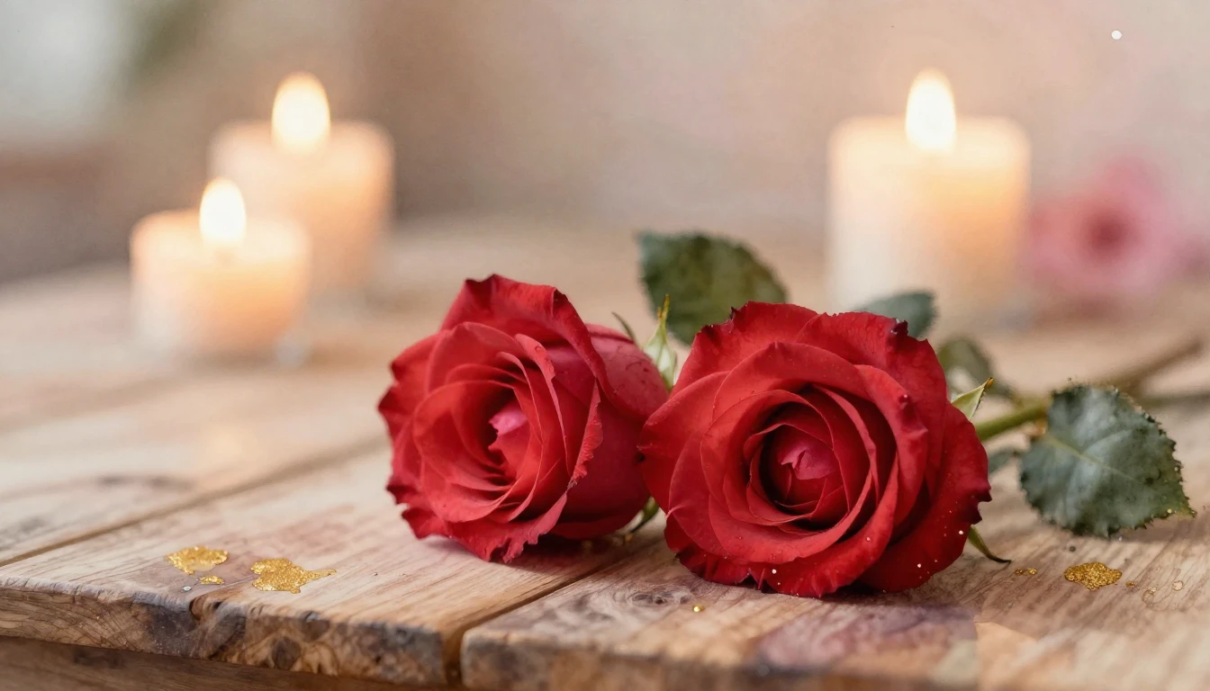 A soft and ethereal watercolor painting depicting two delica...