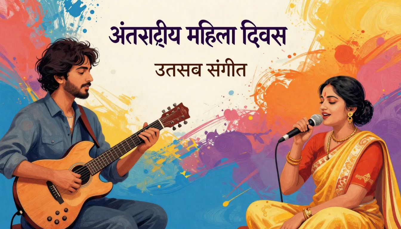 Album cover art for instrumental music about अंतर्राष्ट्रीय ...