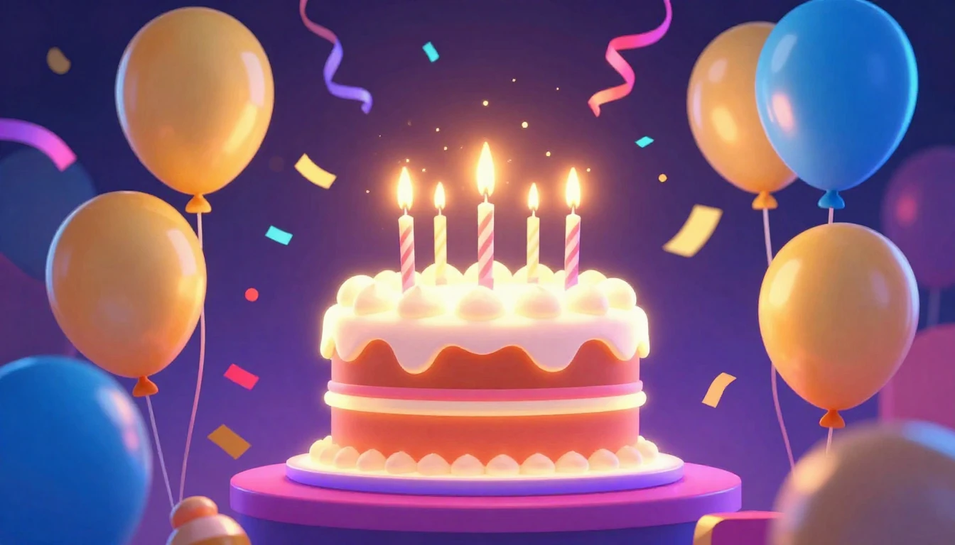 A vibrant and energetic digital art composition representing...