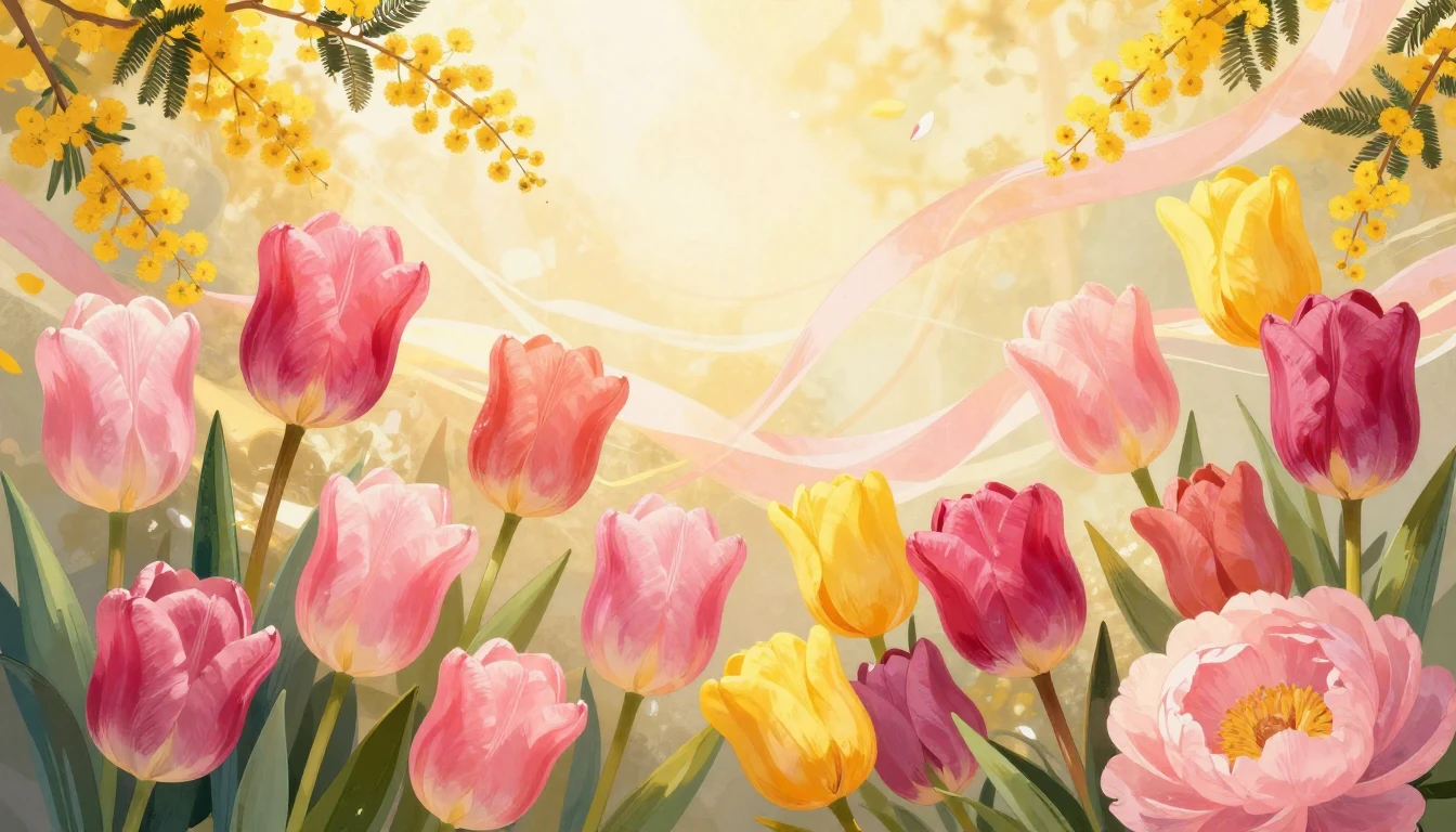 A vibrant and artistic illustration celebrating the beauty o...