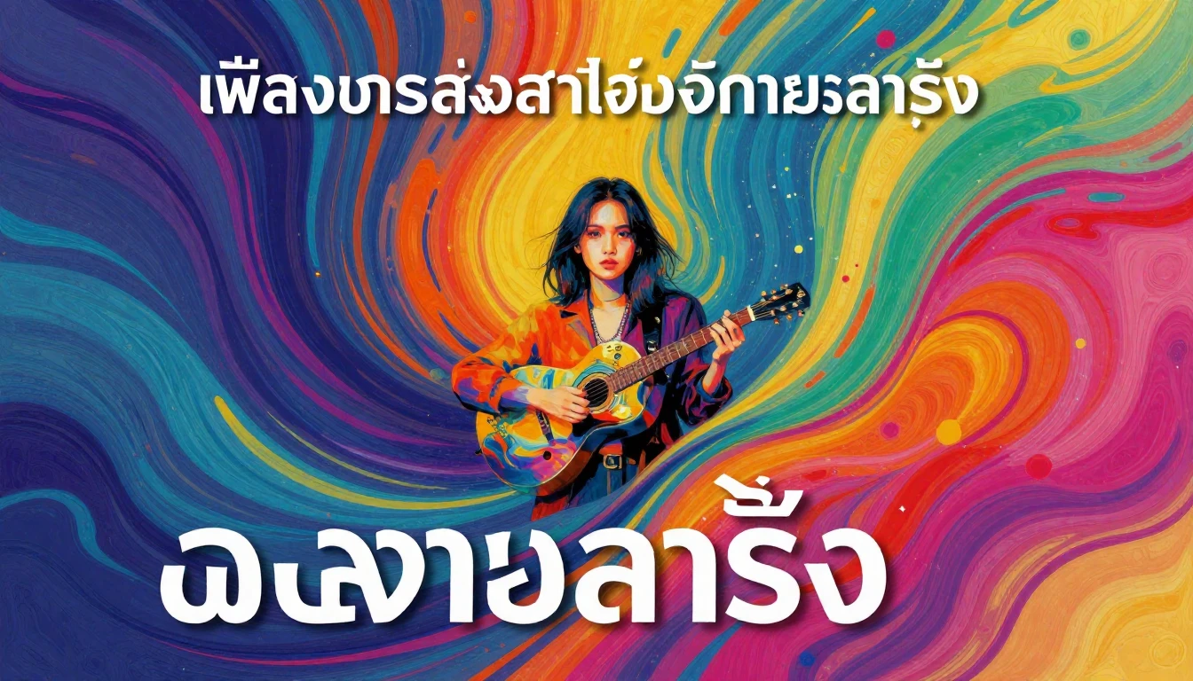 Album cover art for instrumental music about เพลงบรรเลงสำหรั...