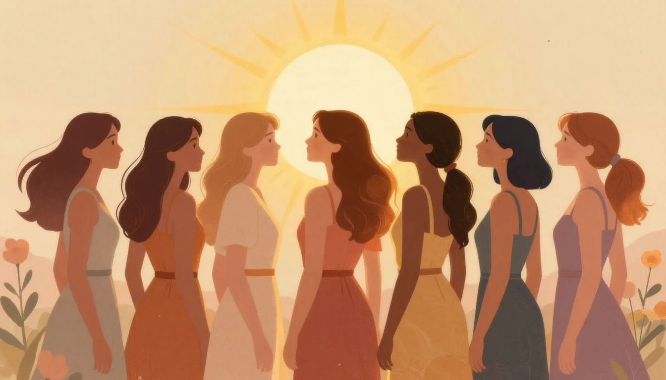 A beautiful and powerful abstract representation of diverse ...