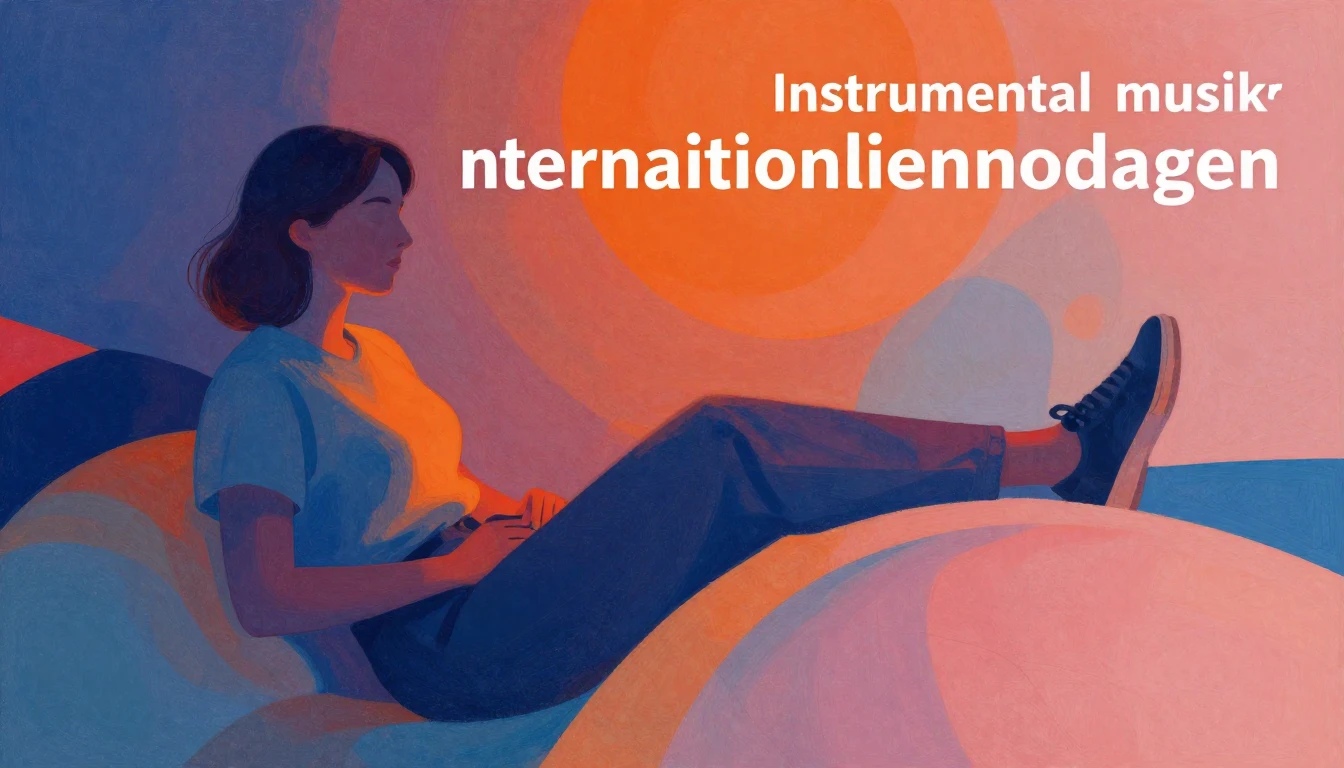 Album cover art for instrumental music about Instrumental mu...