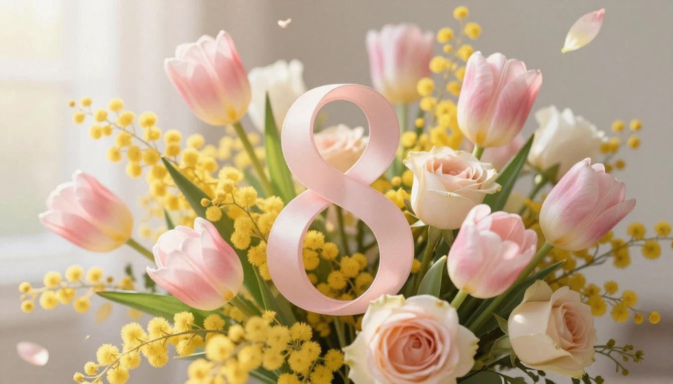 A beautiful and gentle artistic composition celebrating Inte...