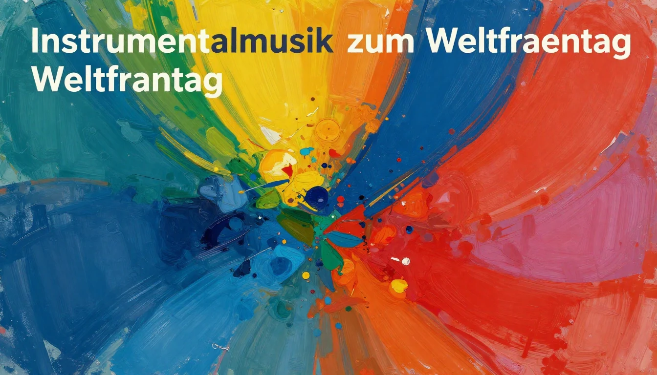 Album cover art for instrumental music about Instrumentalmus...