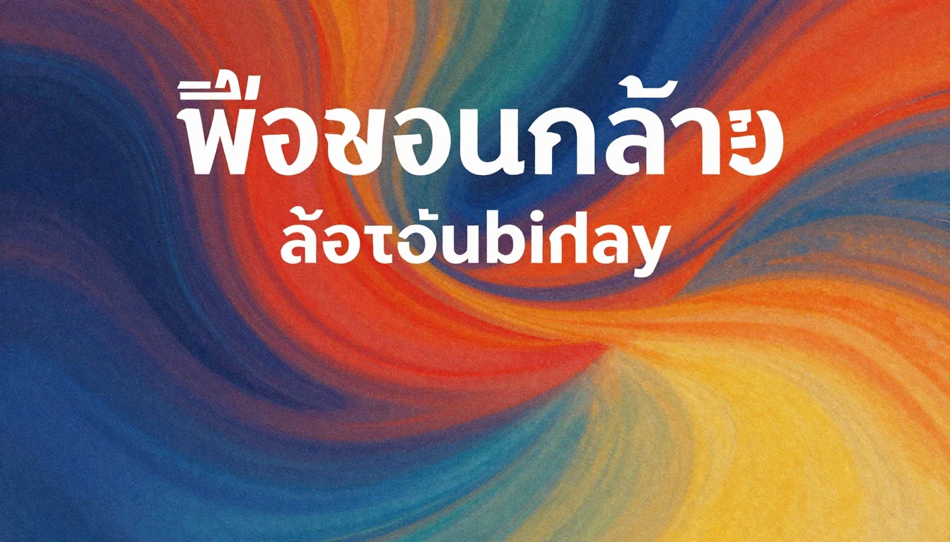 Album cover art for instrumental music about เพลงผ่อนคลายฉลอ...