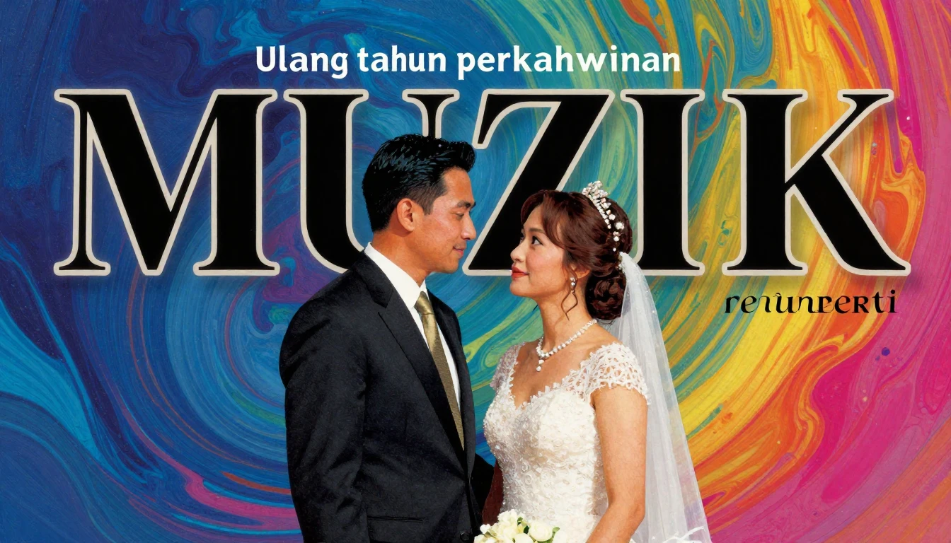 Album cover art for instrumental music about Muzik latar ins...