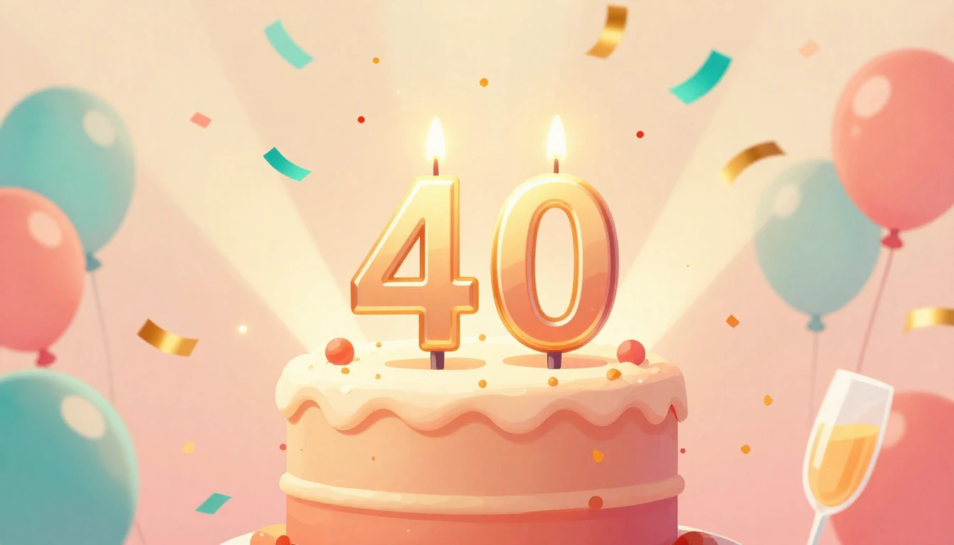 A vibrant and celebratory digital art composition representi...