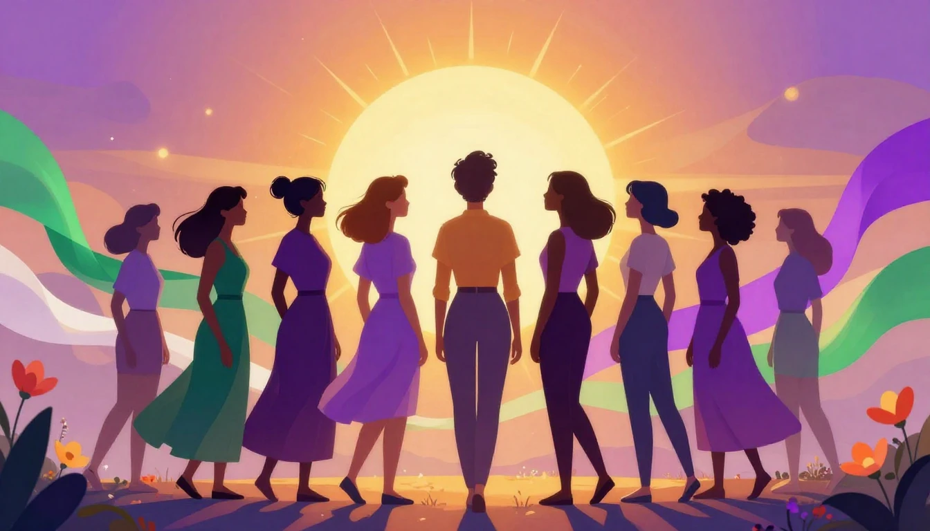 A vibrant digital illustration representing the concept of f...