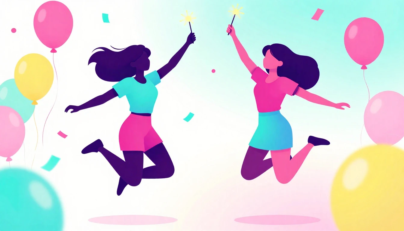 A vibrant digital art illustration capturing the essence of ...